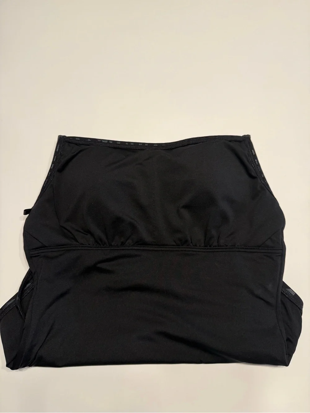 DKNY Women’s Black Leopard Print One Piece Swimsuit Tummy Control Size XS NWOT